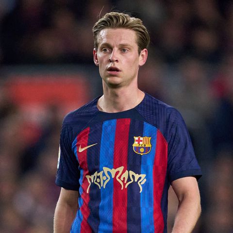 Barcelona midfielder Frenkie De Jong