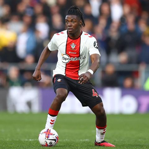 Southampton's Romeo Lavia is on Arsenal's radar