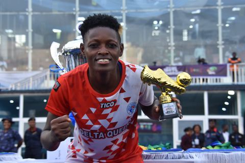 Delta Queens' Mercy Omokwo explains how she became NWFL top goalscorer