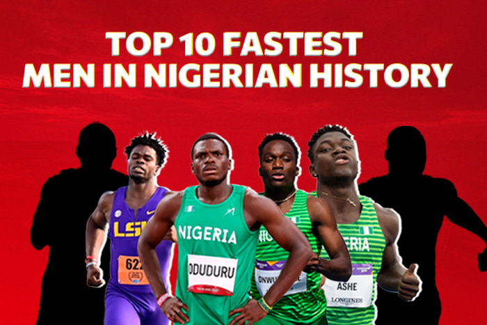 Meet the Top 10 fastest men in Nigerian history