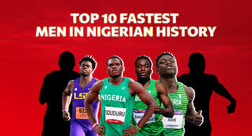 Top 10 fastest men in Nigerian history