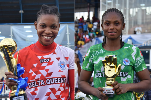 Delta Queens' Mgbechi Anderline and Chinaza Agoh delighted after winning invidual awards