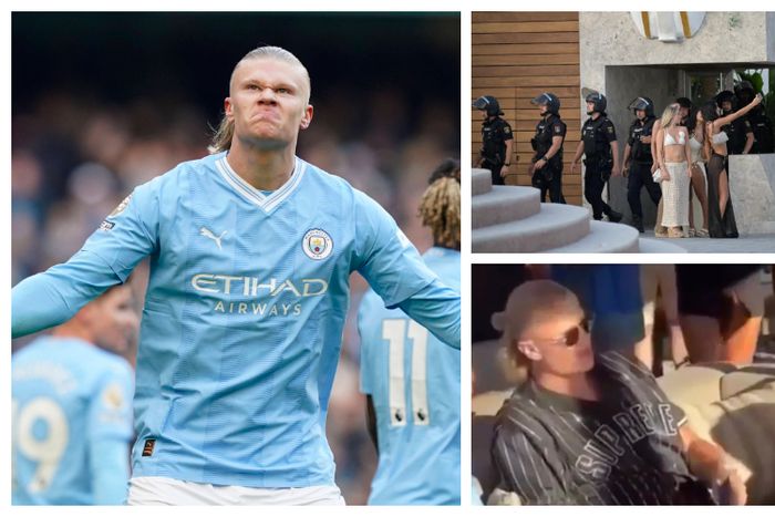 Man City star Erling Haaland forced to show ID