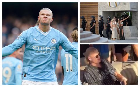 Man City star Erling Haaland forced to show ID to cops following a riot in Spain