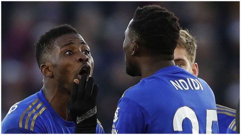 Finally scored with that toe - Iheanacho on Ndidi's 'wicked' ankle-breaking goal for Leicester City