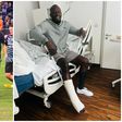 Usain Bolt's update on Soccer Aid injury.