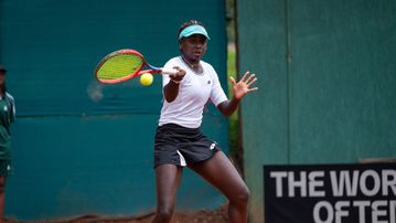 Burundian star in awe of Angella Okutoyi's playing style at Billie Jean King Cup