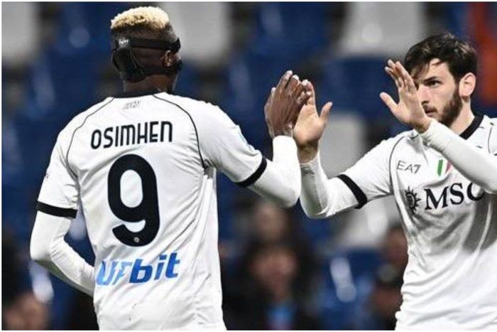 Victor Osimhen and Kvicha Kvaratskhelia