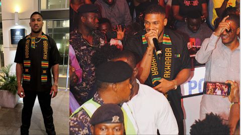 Anthony Joshua says Nigerians lied to him about Ghana