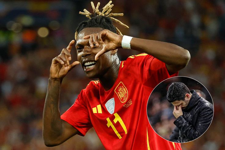 Blow For Arsenal as Star Spain Winger Nico Williams Decides Which Club He Wants to Join