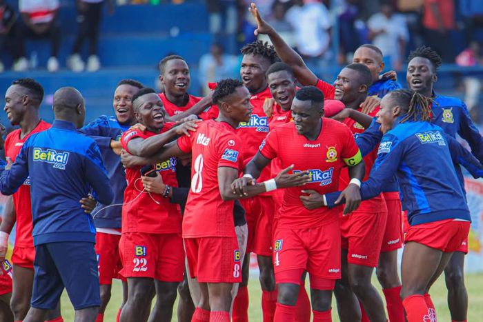 Kenya Police FC captain David Ochieng