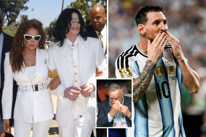 Celebs go WILD for MESSI! Michael Jackson's sister leads star-studded praise as hat-trick hero ties all-time record
