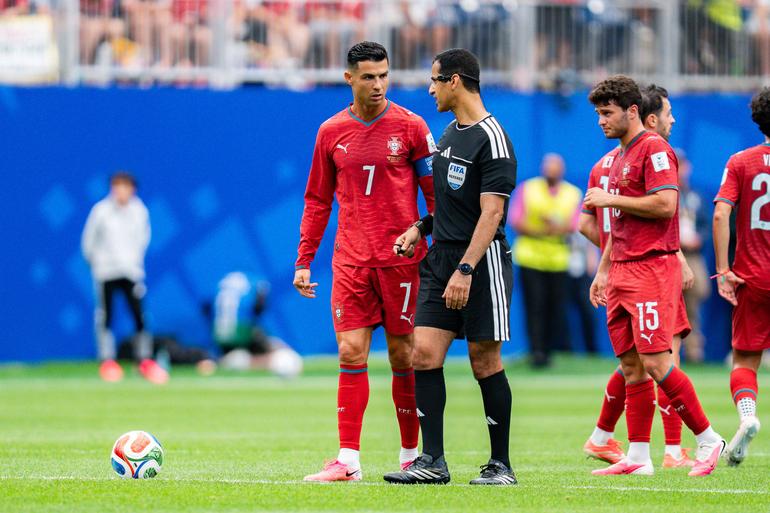 Ronaldo looking frustrated || Imago