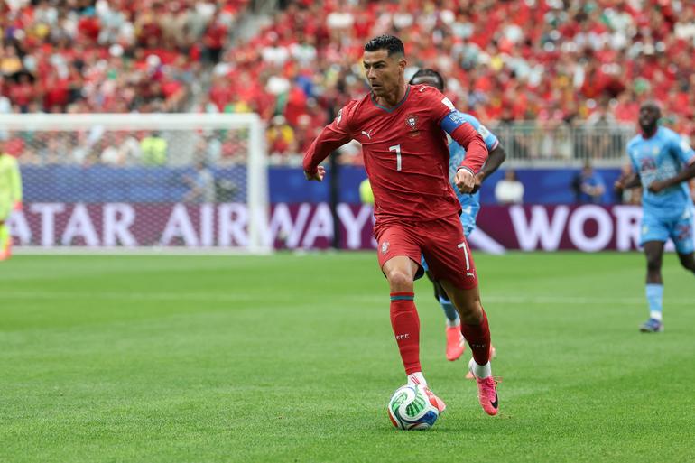 Ronaldo in action against DR Congo || imago