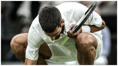 Wimbledon: Novak Djokovic fined over N6m for smashing his racket in defeat to Alcaraz
