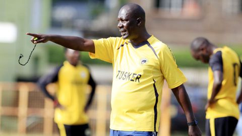 Tusker head coach Robert Matano discloses origin of his 'Lion' moniker