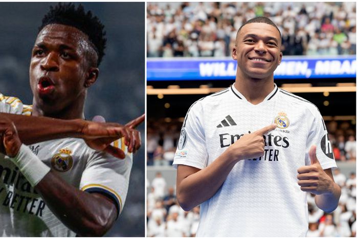 Kylian Mbappe's presentation as new Real Madrid player excited his new teammate Vinicius Jr.