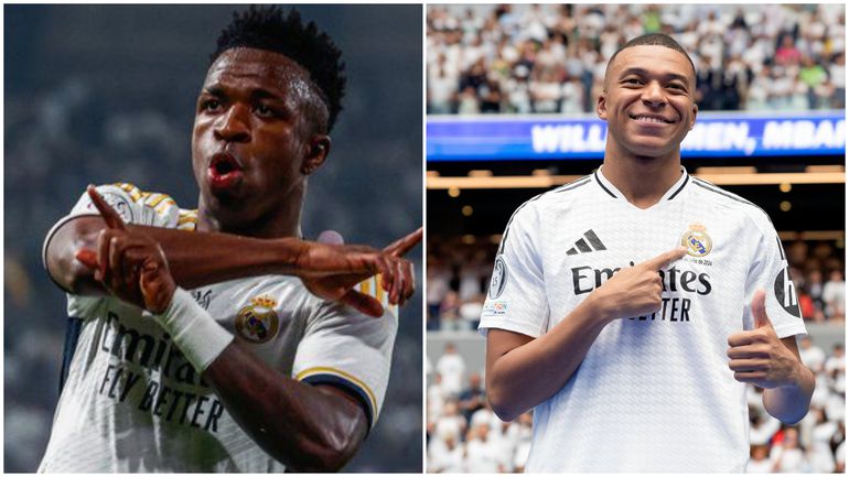 Kylian Mbappe's presentation as new Real Madrid player excited his new teammate Vinicius Jr.