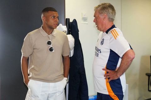 Ancelotti reveals to Mikel Obi where Mbappe will play for Real Madrid