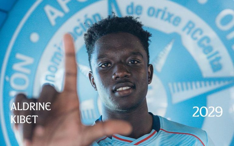 Aldrine Kibet Speaks for the First Time After Celta Vigo Signing