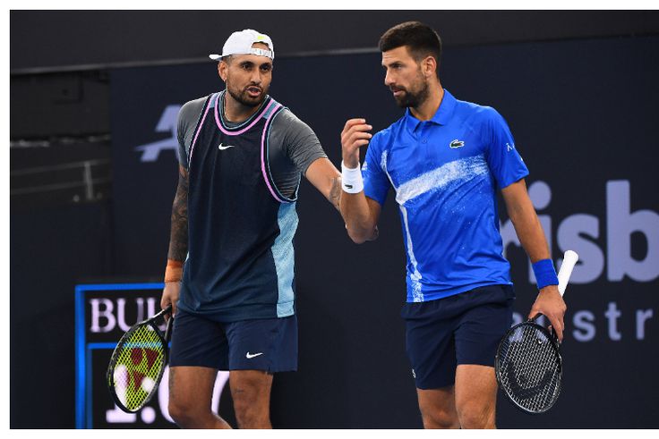 Nick Kyrgios reveals locker room conversation with Djokovic