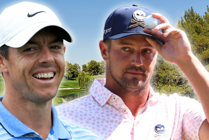 Bryson DeChambeau told he will ‘struggle’ at The Open compared to Rory Mcllroy