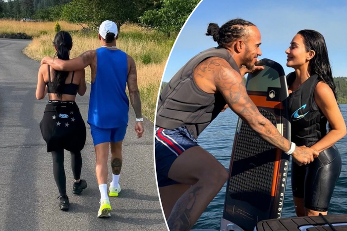 Kim Kardashian calls Lewis Hamilton one of her “favourite people” as F1 star shares first family photos with her children