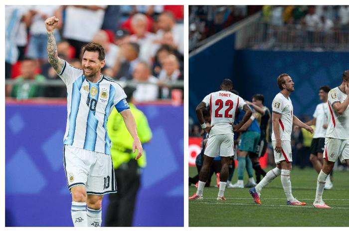 Ex-England star says do not complain after Messi’s masterclass
