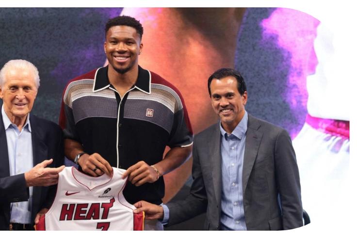 Giannis Antetokounmpo: Nigerian-Greek star explains decision to join Miami Heat