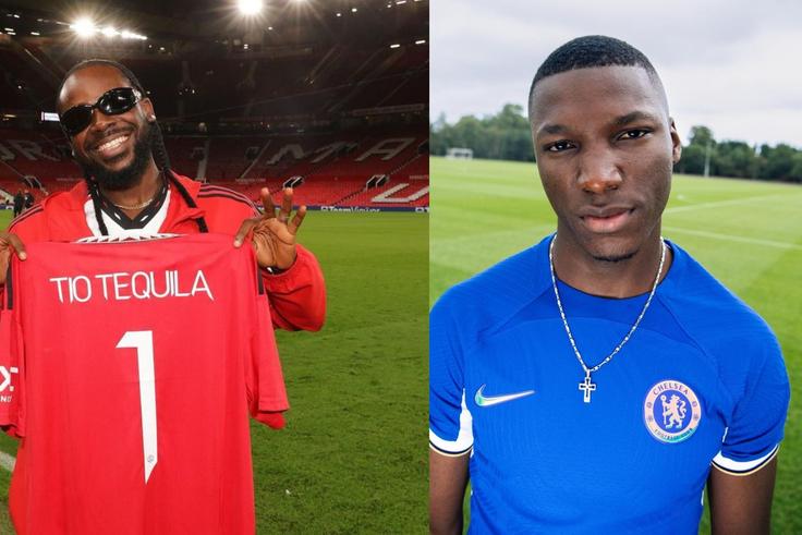 Although a formidable force in the music industry, Adekunle Gold is no stranger to football social media discussions.