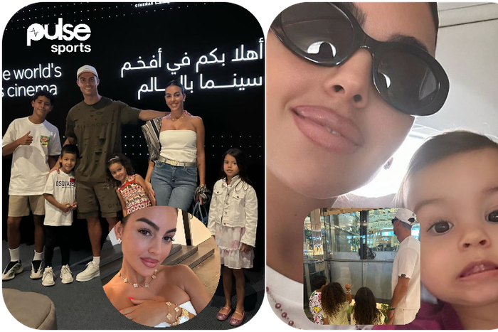 Ronaldo and his family enjoy a cinema trip || Instagram: @georginagio