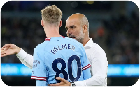 Pep Guardiola speaks about the future of Manchester City youngster Cole Palmer