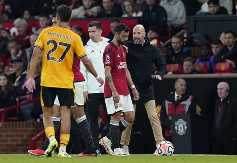 Manchester United Erik ten Hag Bruno Fernandes