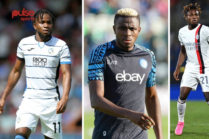 Ademola Lookman Samuel Chukwueze Victor Osimhen Serie A