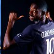 Dembélé was already at the center of PSG's plan, and he now with the number 10 jersey has proof of his importance.