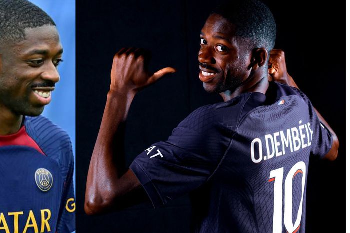 Dembélé was already at the center of PSG's plan, and he now with the number 10 jersey has proof of his importance.