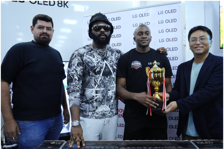 LG electronics showcase the effectivenness of its LG OLED TVs with in-store gaming challenge