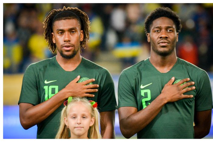 Iwobi and Aina agree with Mikel Obi