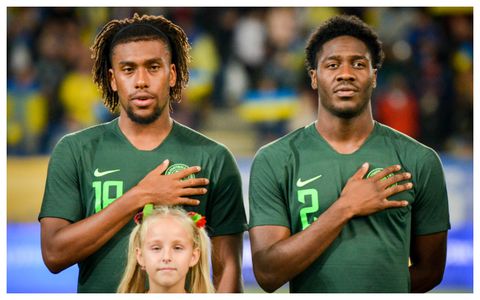 'Nigeria is where I feel at home' - Iwobi and Aina agree that foreign-born players shouldn't make Nigeria second-choice option