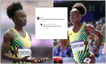 'Melanin too dark to throw her shades' - Noah Lyles' girlfriend Junelle Bromfield claps back amid hate and disrespect