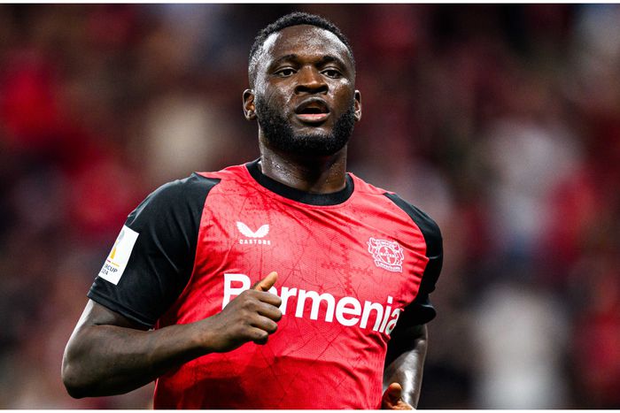 Nigeria's Victor Boniface left early for Leverkusen.