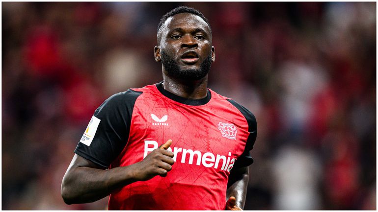 Nigeria's Victor Boniface left early for Leverkusen.