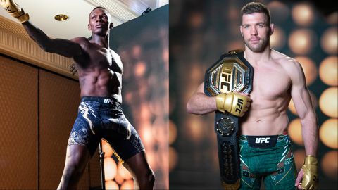 See why tears were running down the cheeks of Nigeria's Israel Adesanya during the UFC 305 press conference against Dricus du Plessis.