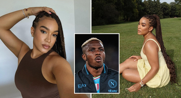 Victor Osimhen’s girlfriend shares new ‘cute’ photos as Super Eagles star braces up for Chelsea move