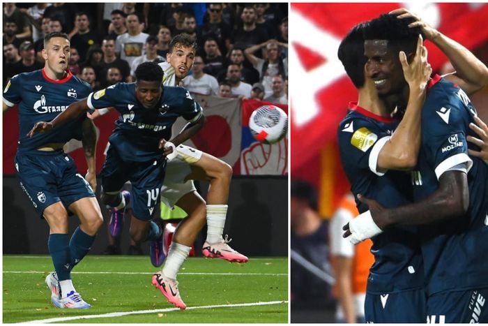 Nigeria's Peter Olayinka is in fine form in Serbia.