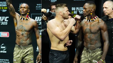 Israel Adesanya vs Dricus du Plessis: Nigerian MMA star targets head to win UFC 305 main event