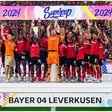 Latest champions Bayer Leverkusen.