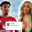 “Tell your boyfriend to join us” — Beşiktaş fans BEG Saweetie over Jadon Sancho transfer amid dating rumours