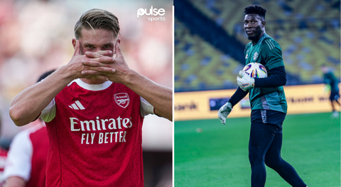 Onana dropped from Man United team to face Arsenal