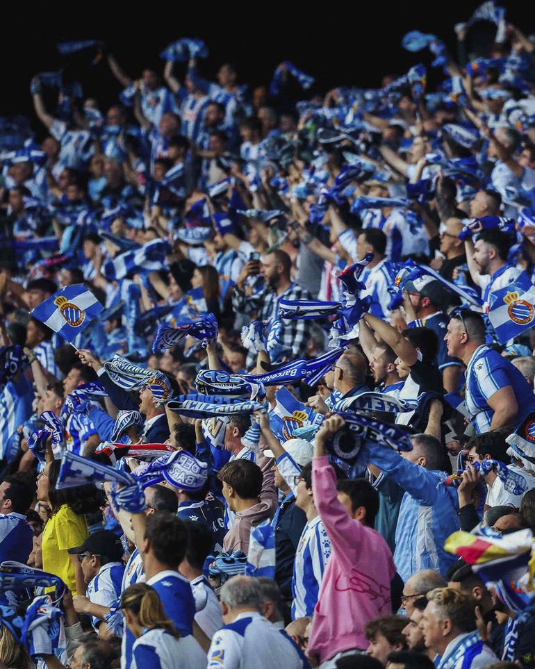 Espanyol fans.